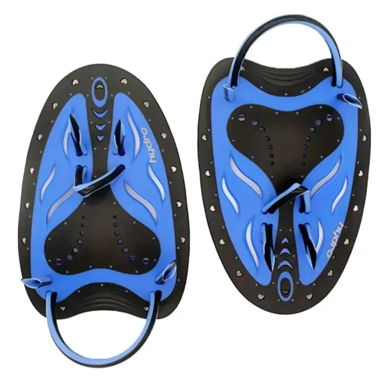 Paletas de natación Hydro azules