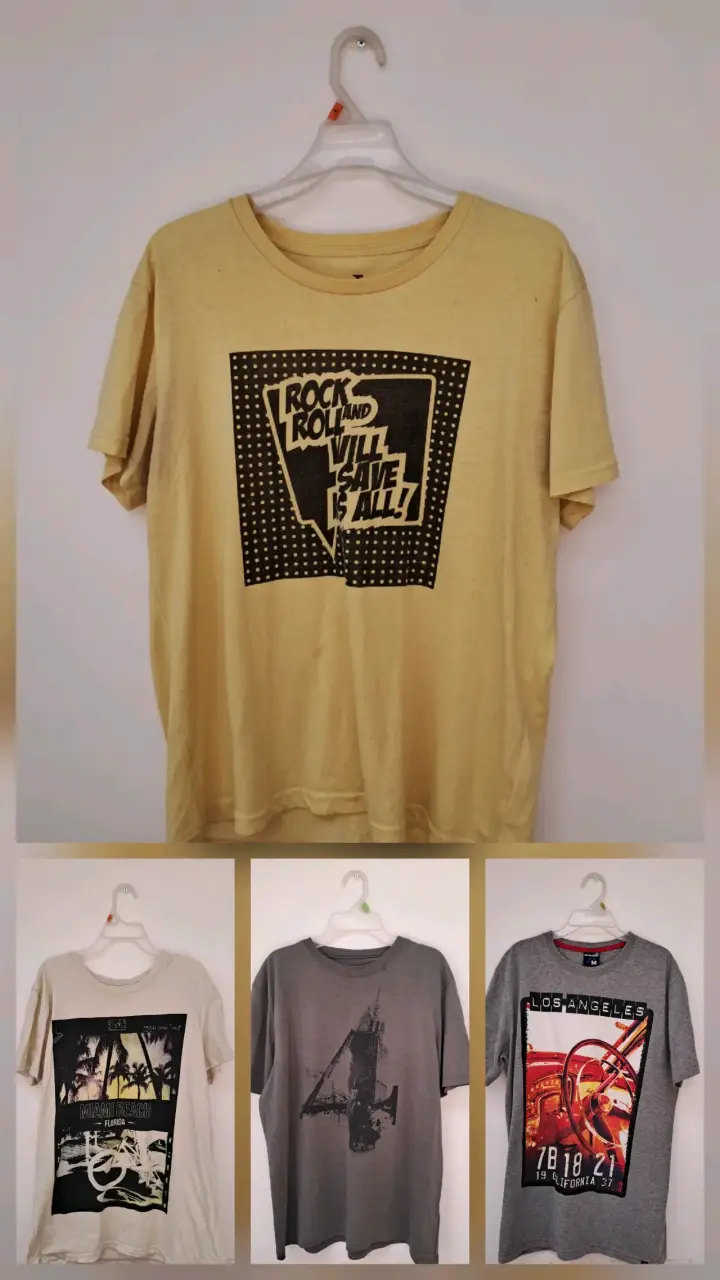 Pack 4 poleras estampadas - 2
