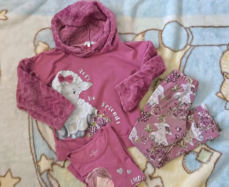 Conjunto polera y pantalón infantil - 3