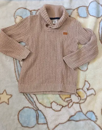 Jeans de mezclilla azul ropa talla 8 niño - miniatura 2