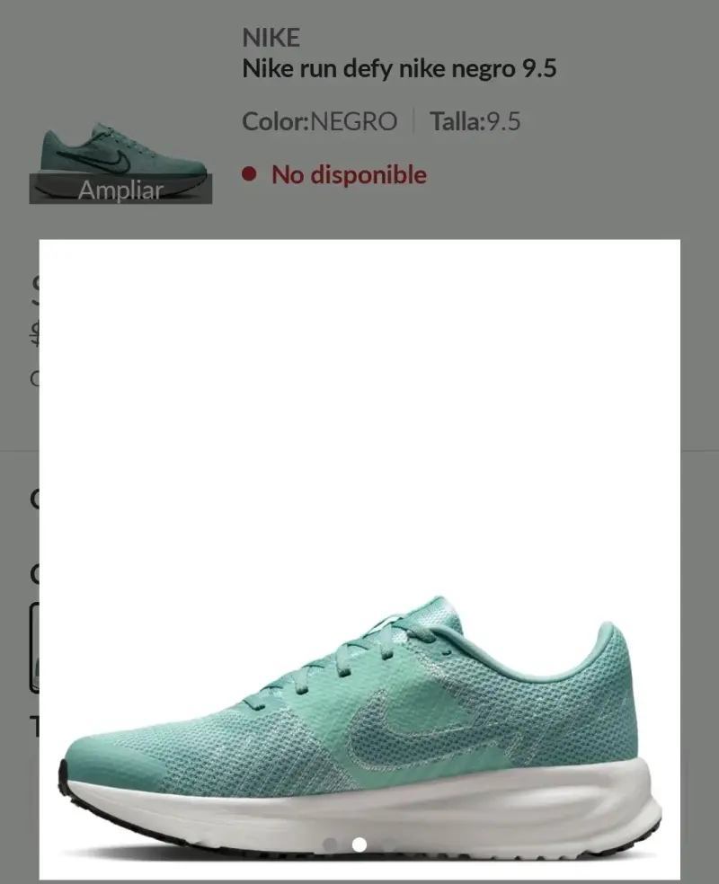 Zapatillas Nike Run Defy verde - 3