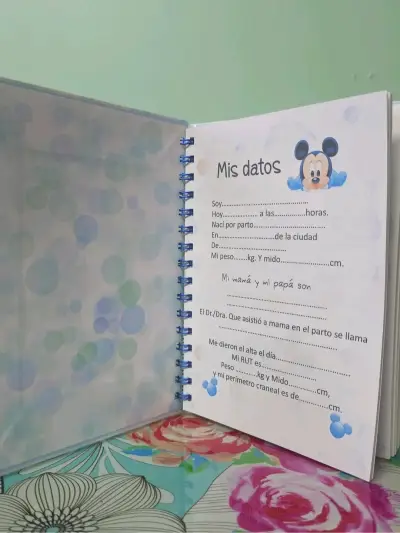 Cuaderno pediátrico Mickey y Pluto - miniatura 2