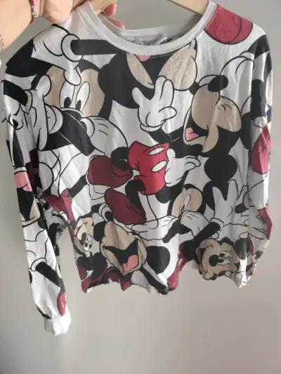 Polera manga larga Mickey Mouse - miniatura 1
