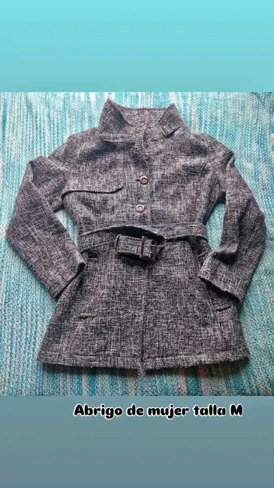 Chaqueta aviadora blanca talla M - miniatura 5