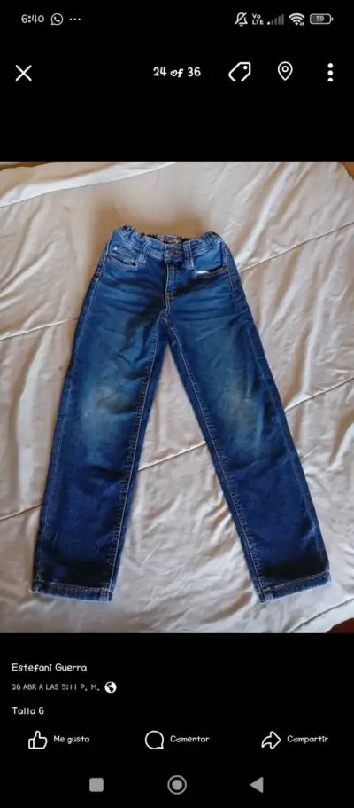 Pantalones deportivos negros para niño - miniatura 3