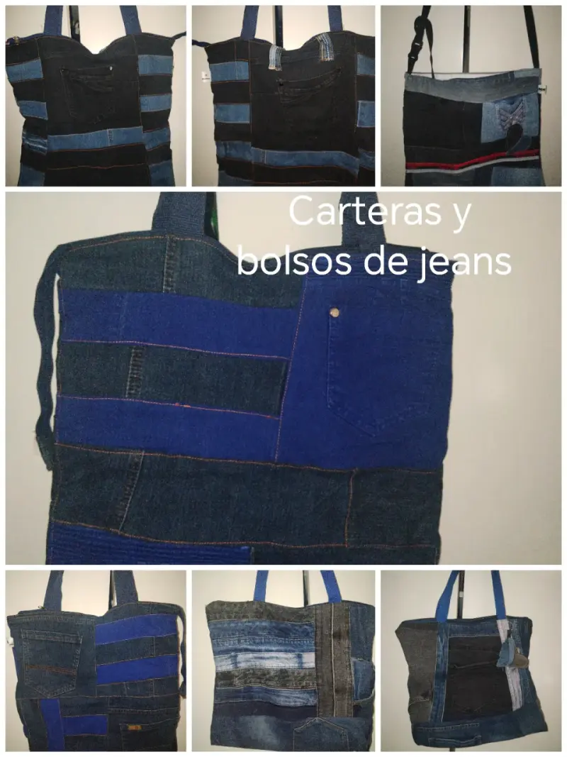 Bolsos reciclados de mezclilla - 4