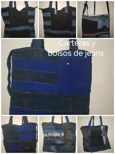 Bolsos reciclados de mezclilla - miniatura 4