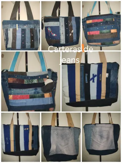 Bolsos reciclados de mezclilla - miniatura 5