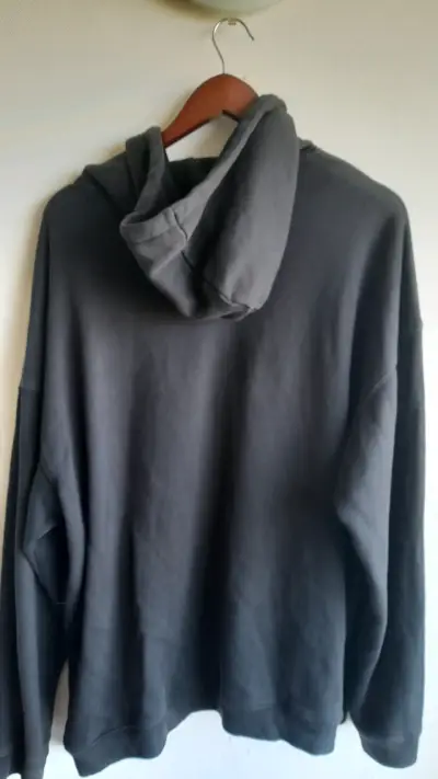 Polerón negro con capucha Adidas - miniatura 3