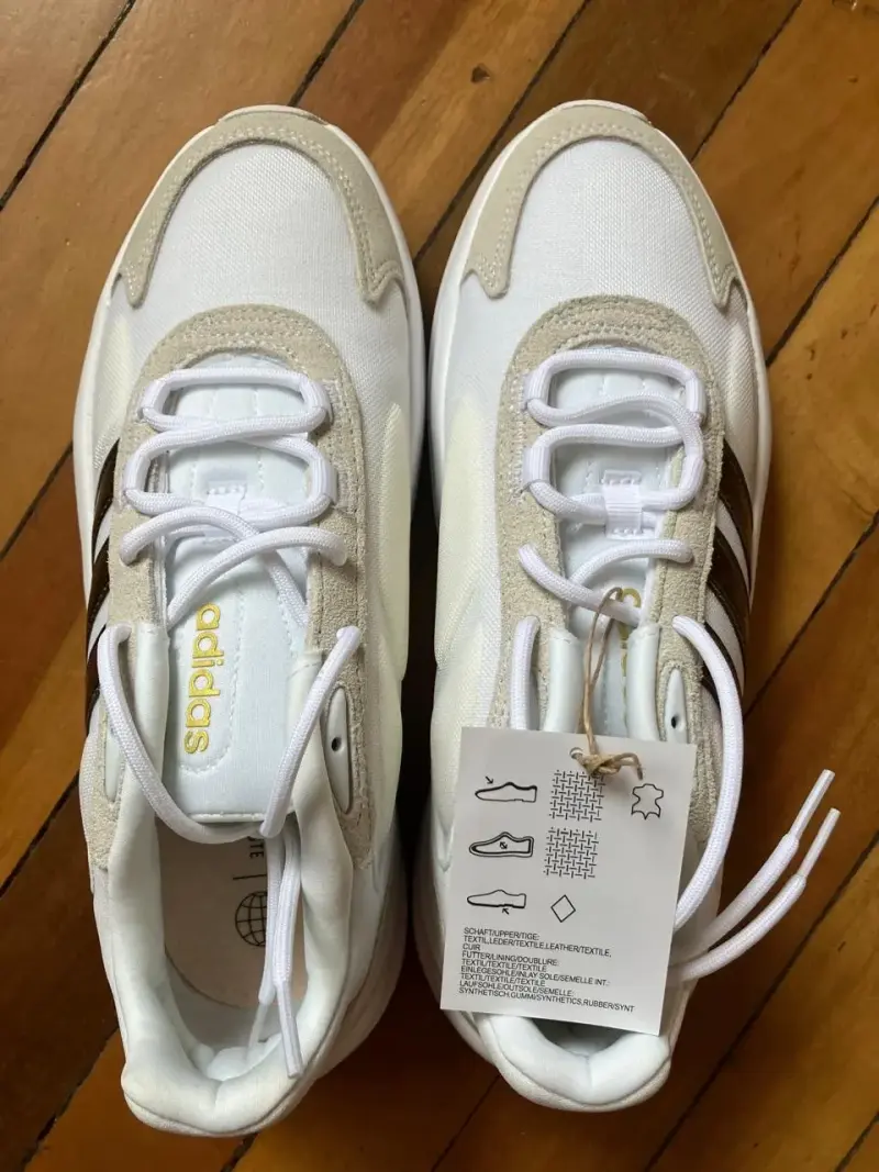 Zapatillas blancas Adidas Ozelle - 2