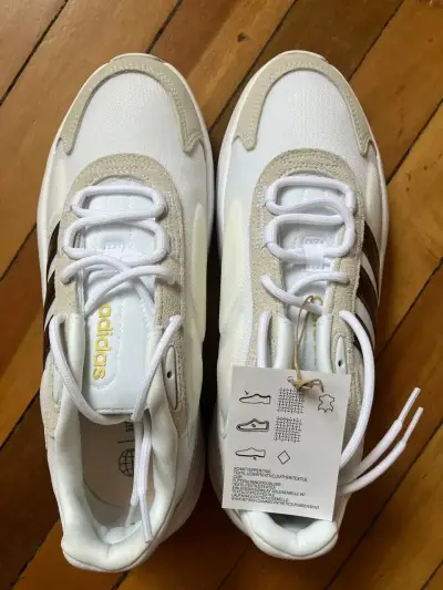 Zapatillas blancas Adidas Ozelle - miniatura 2