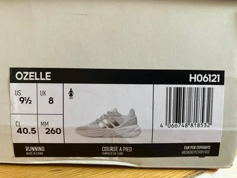 Zapatillas blancas Adidas Ozelle - 6