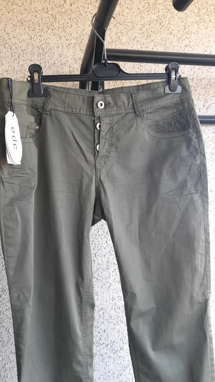 Pantalones verde militar EDC nuevos - 3