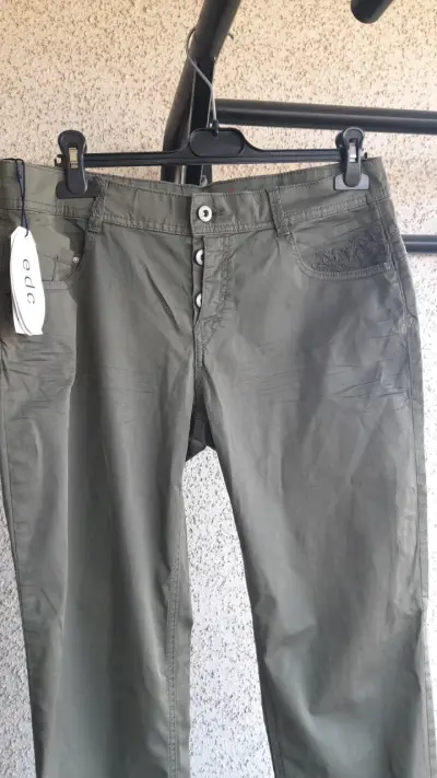 Pantalones verde militar EDC nuevos - miniatura 3