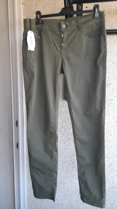 Pantalones verde militar EDC nuevos - miniatura 4