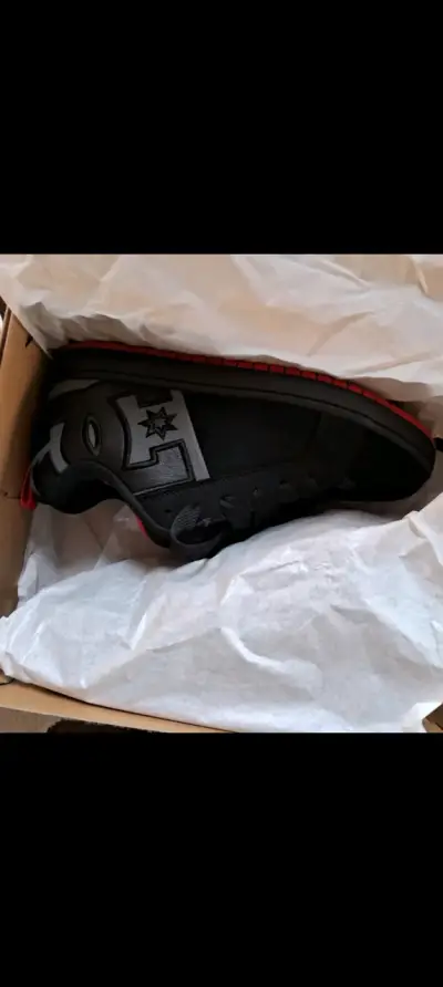 Zapatillas negras deportivas DC - miniatura 4
