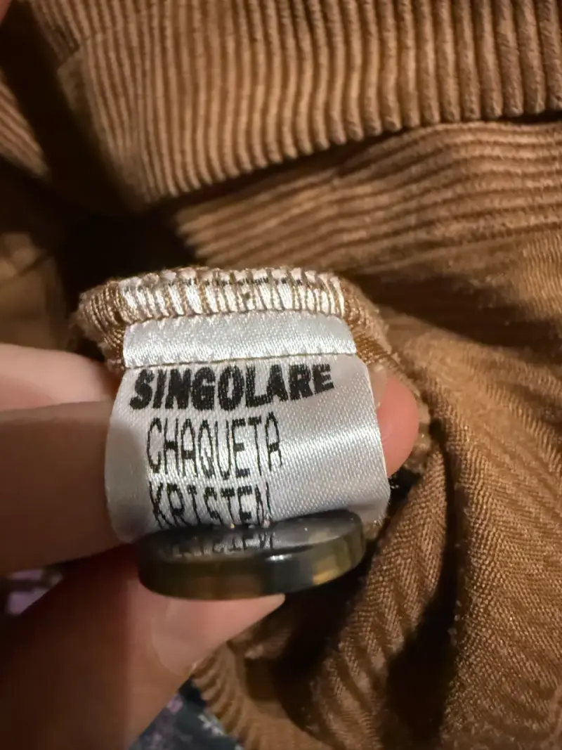 Chaqueta singolare marrón - 3