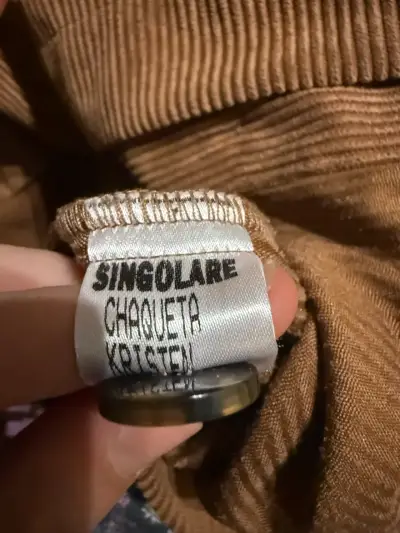 Chaqueta singolare marrón - miniatura 3