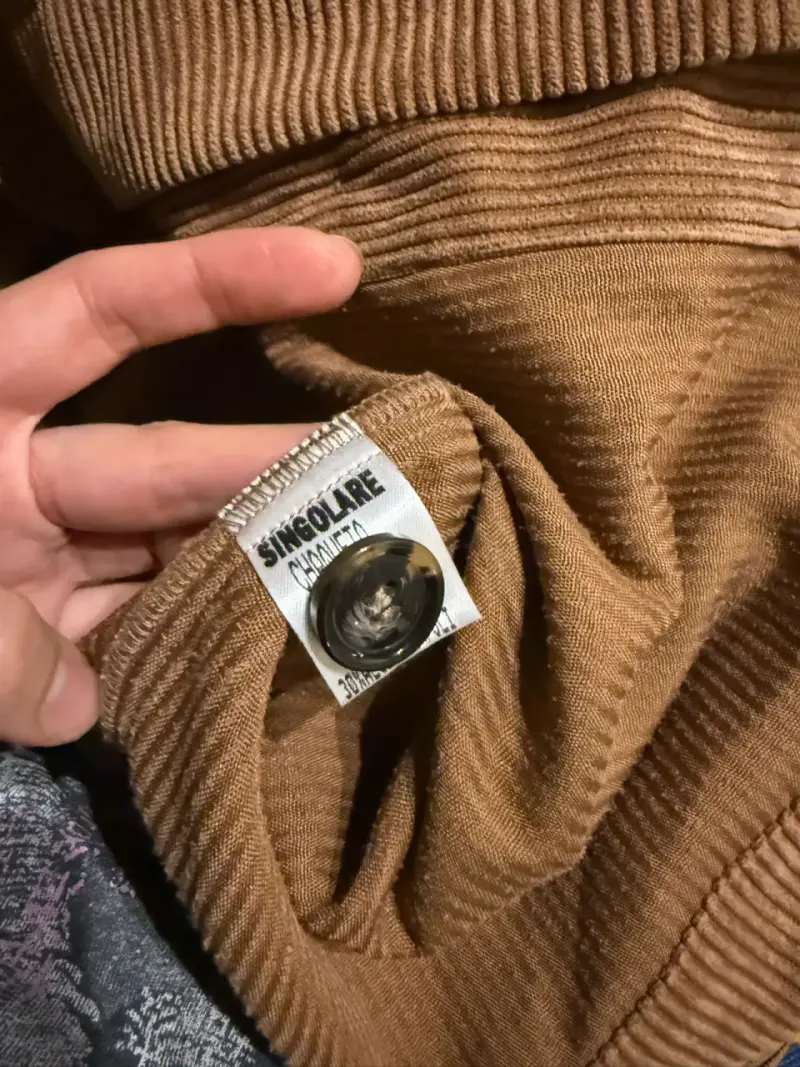 Chaqueta singolare marrón - 4