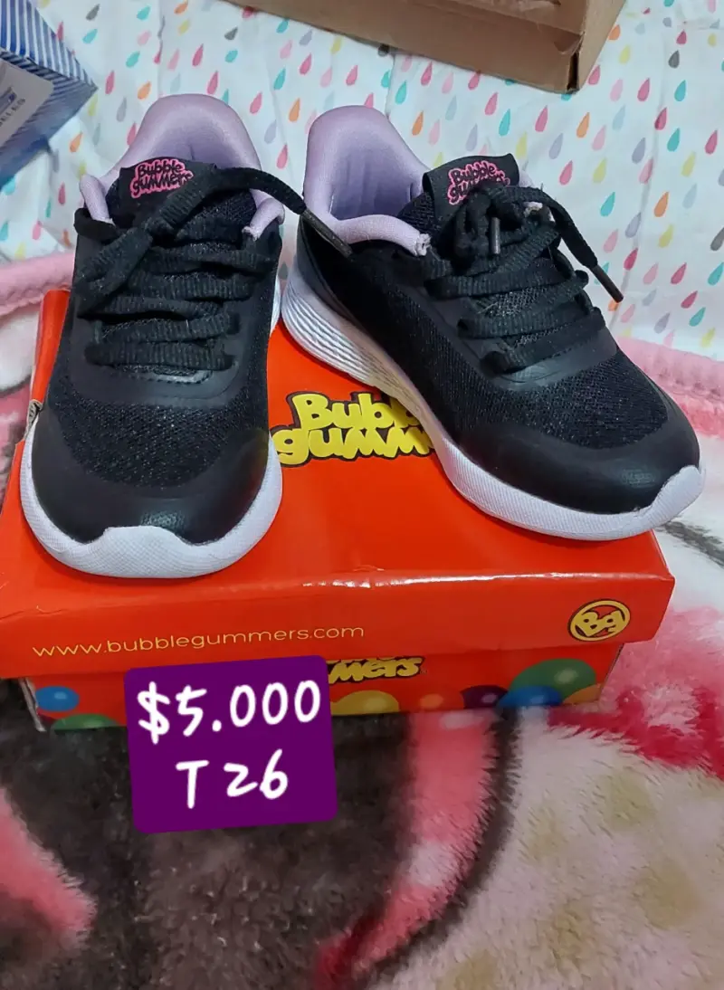 Zapatillas Bubble Gummers negras T26