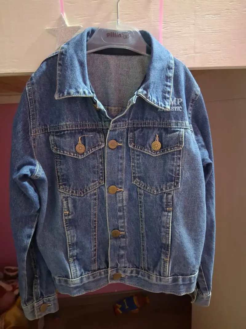 Chaqueta YAMP de mezclilla infantil talla 8