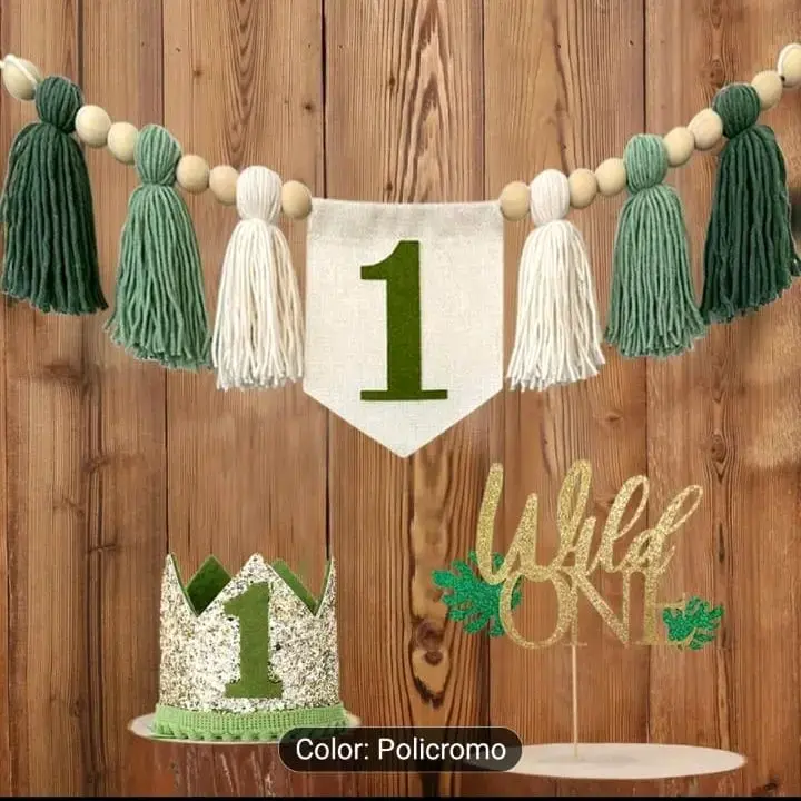 Set decorativo fiesta primer año - 2