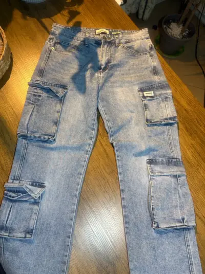 Jeans cargo azul Americanino - miniatura 1