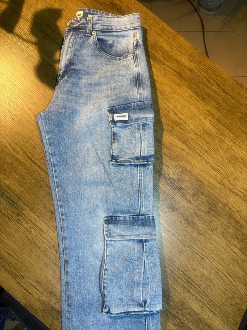 Jeans cargo azul Americanino - 2