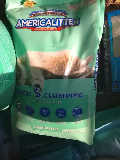 Arena para gatos America Litter 15 kg - miniatura 2