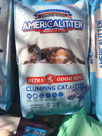 Arena para gatos America Litter 15 kg - miniatura 3