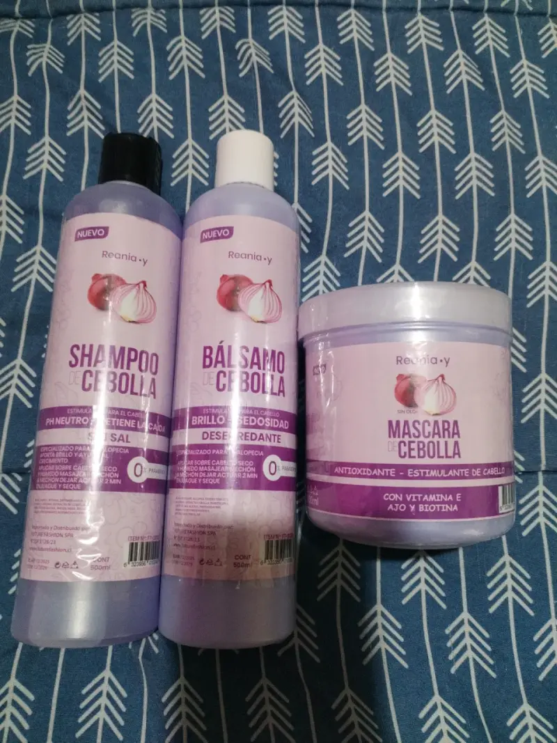 Kit Reania-y Shampoo, Bálsamo y Máscara