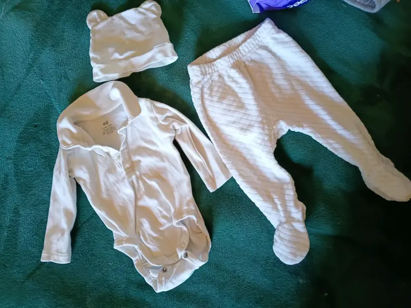 Conjunto bebé blanco