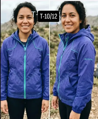 Cortavientos azul Columbia - miniatura 1