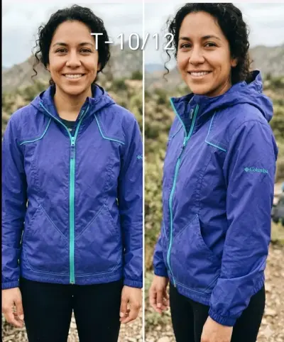 Cortavientos azul Columbia - miniatura 2