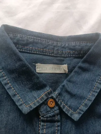 Camisa de mezclilla azul Fashion Park - miniatura 1
