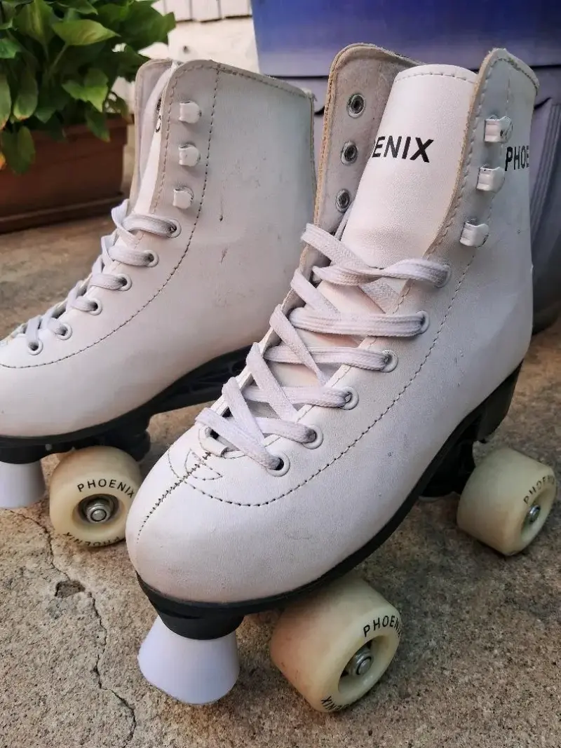 Patines de 4 ruedas Phoenix blancos n°35 - 2