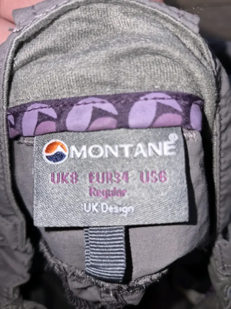 Pantalones trekking grises Montane - 3
