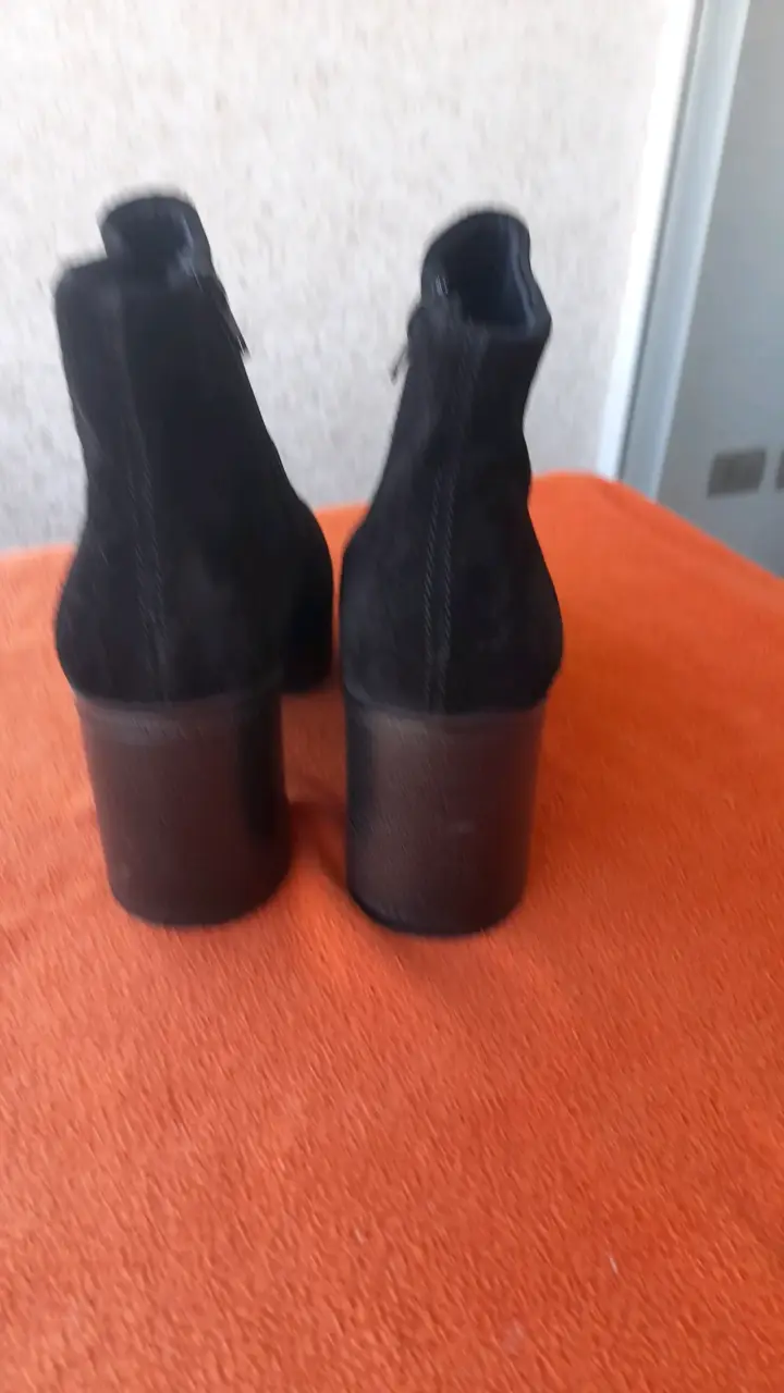 Botines negros de gamuza - 5