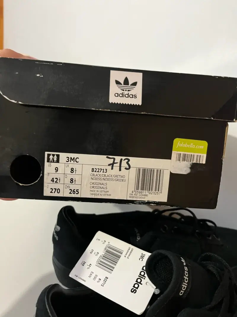 Zapatillas negras Adidas - 6