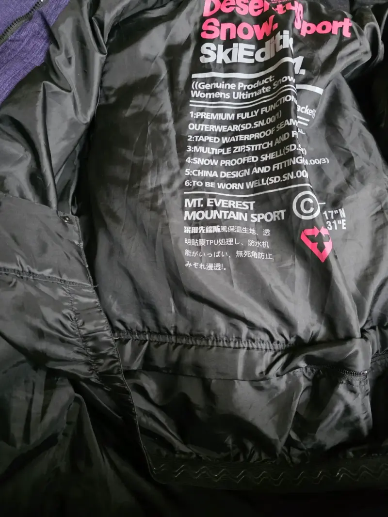 Chaqueta The North Face morada - 5