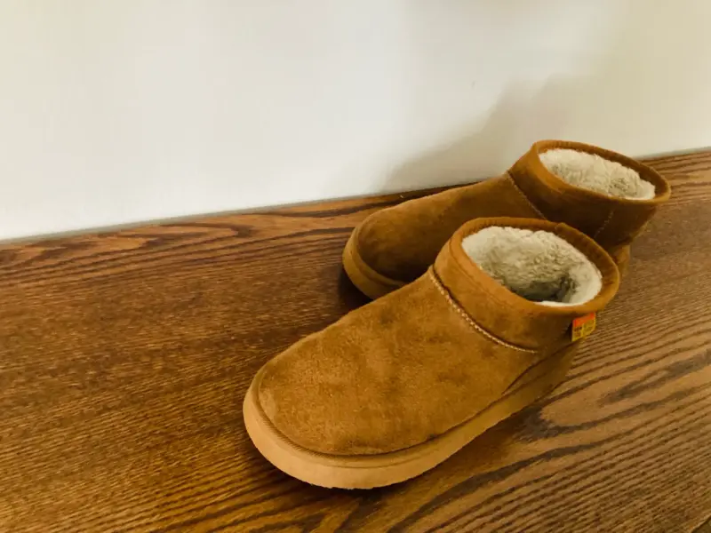 Botines de gamuza marrón - 1