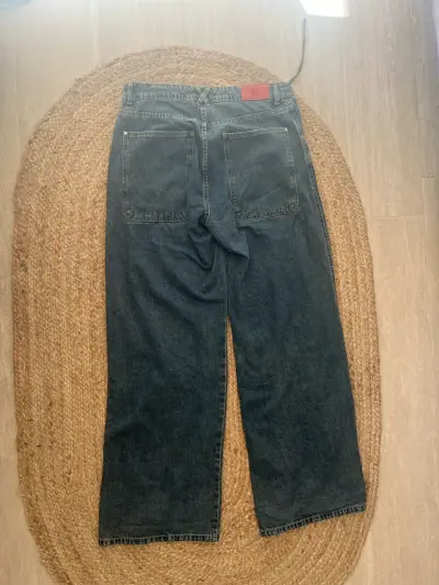 Jeans anchos azul oscuro ropero Paula - miniatura 3