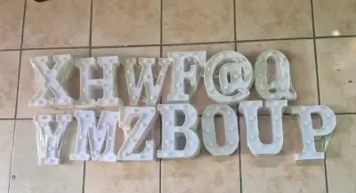 Letras Led decorativas - miniatura 1