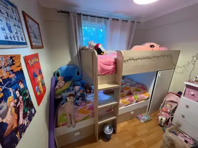 Camarote infantil de madera - miniatura 2