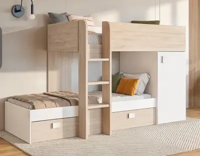 Camarote infantil de madera - miniatura 4