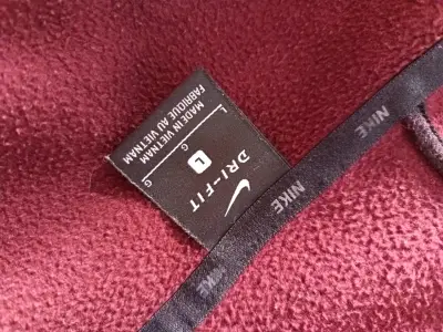 Polerón burdeo Nike Dri-FIT Therma Men's Full-Zip - miniatura 3