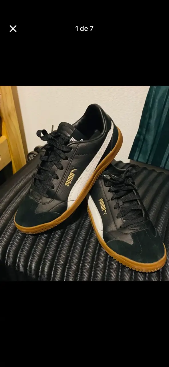 Zapatillas negras Puma deportivas