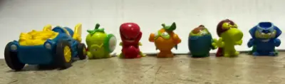 Set de 6 súper zings + auto de heroe - miniatura 1