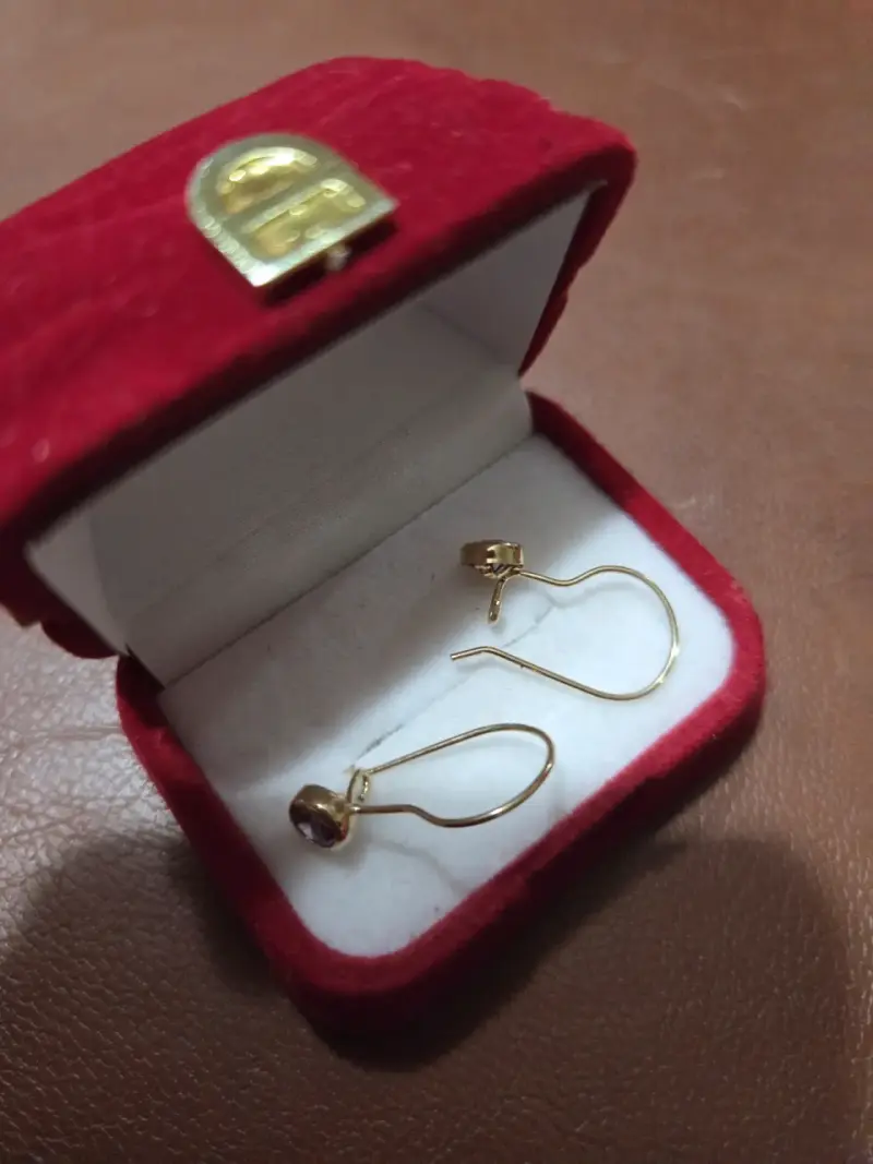Aros de oro 18 kilates - 1