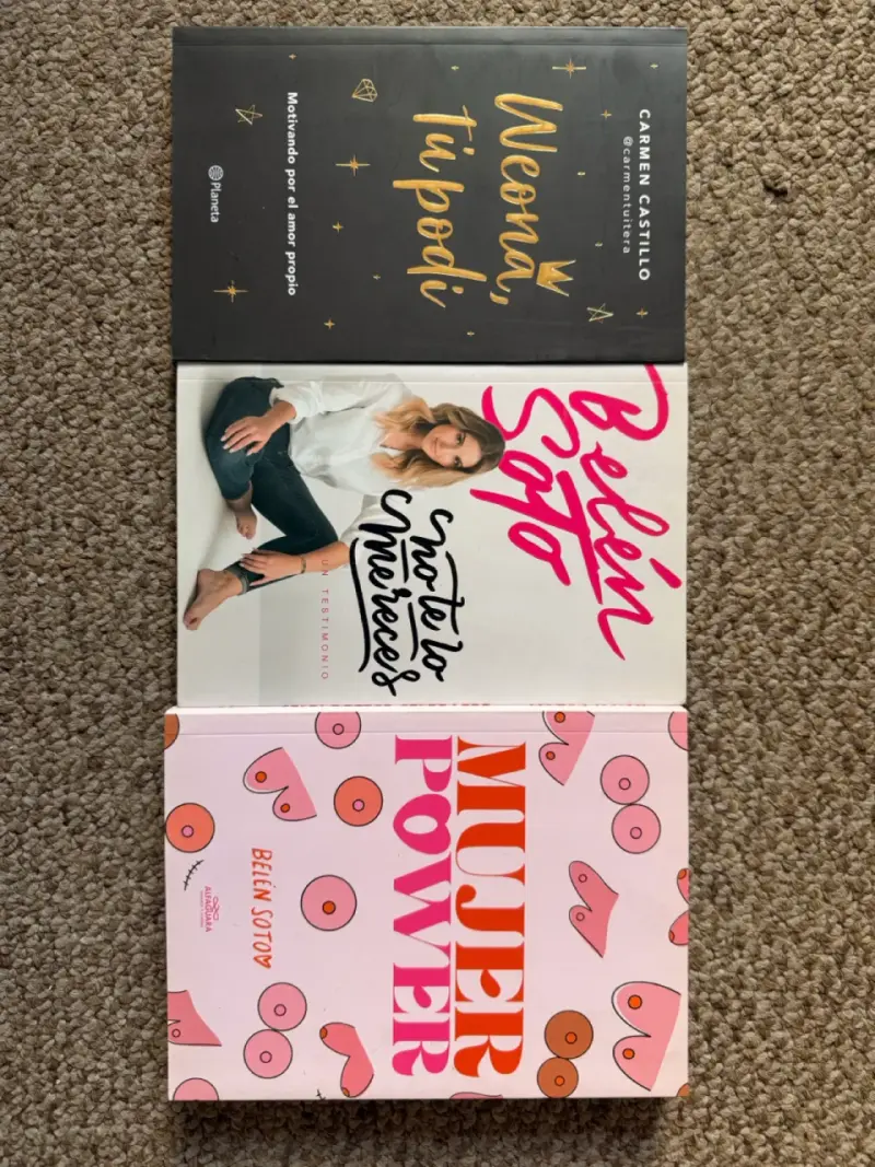 Set de libros de empoderamiento femenino
